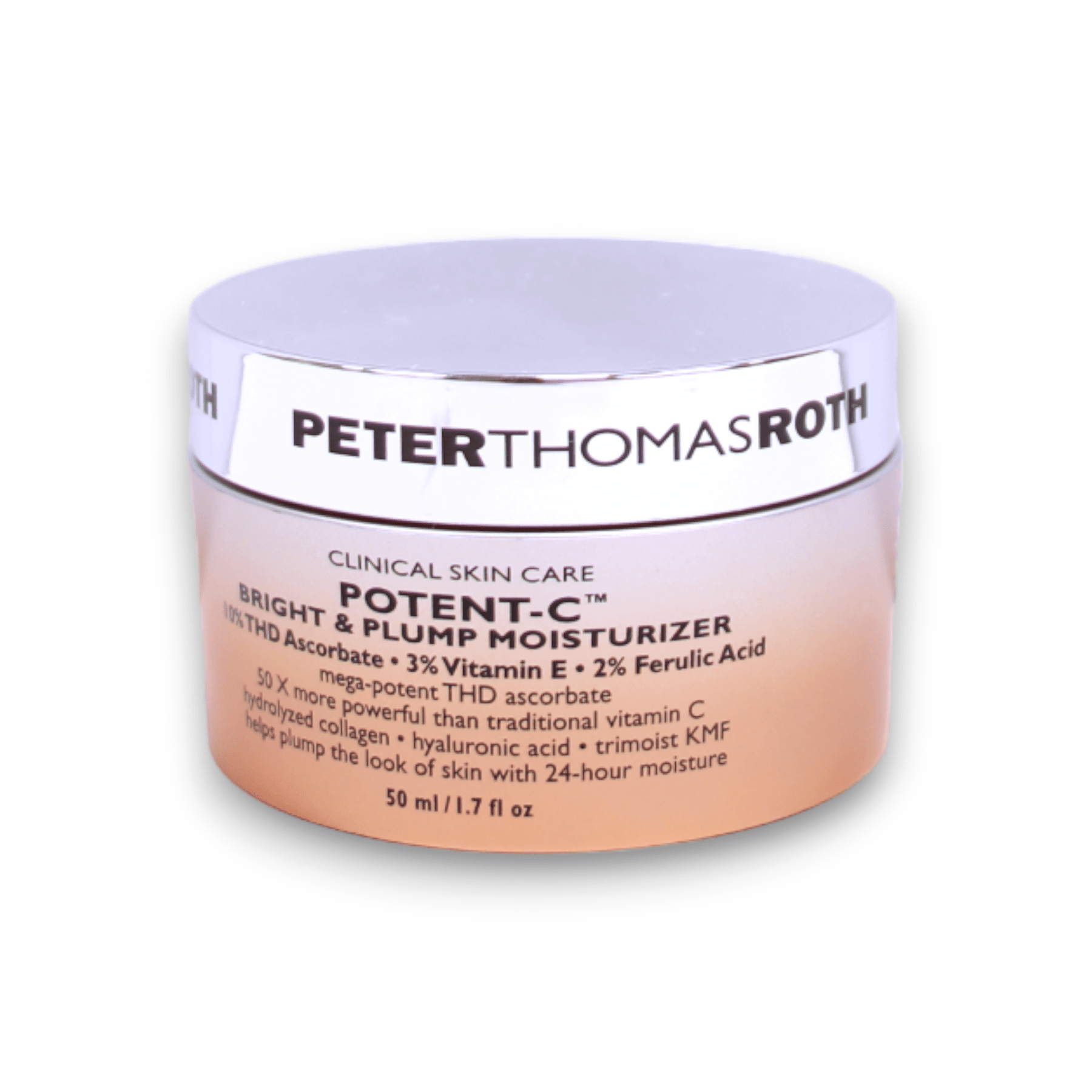 Peter Thomas Roth, Potent-C, Vitamina E, Idratante, Giorno, Panna, Per il viso, 50 ml - Cosmova