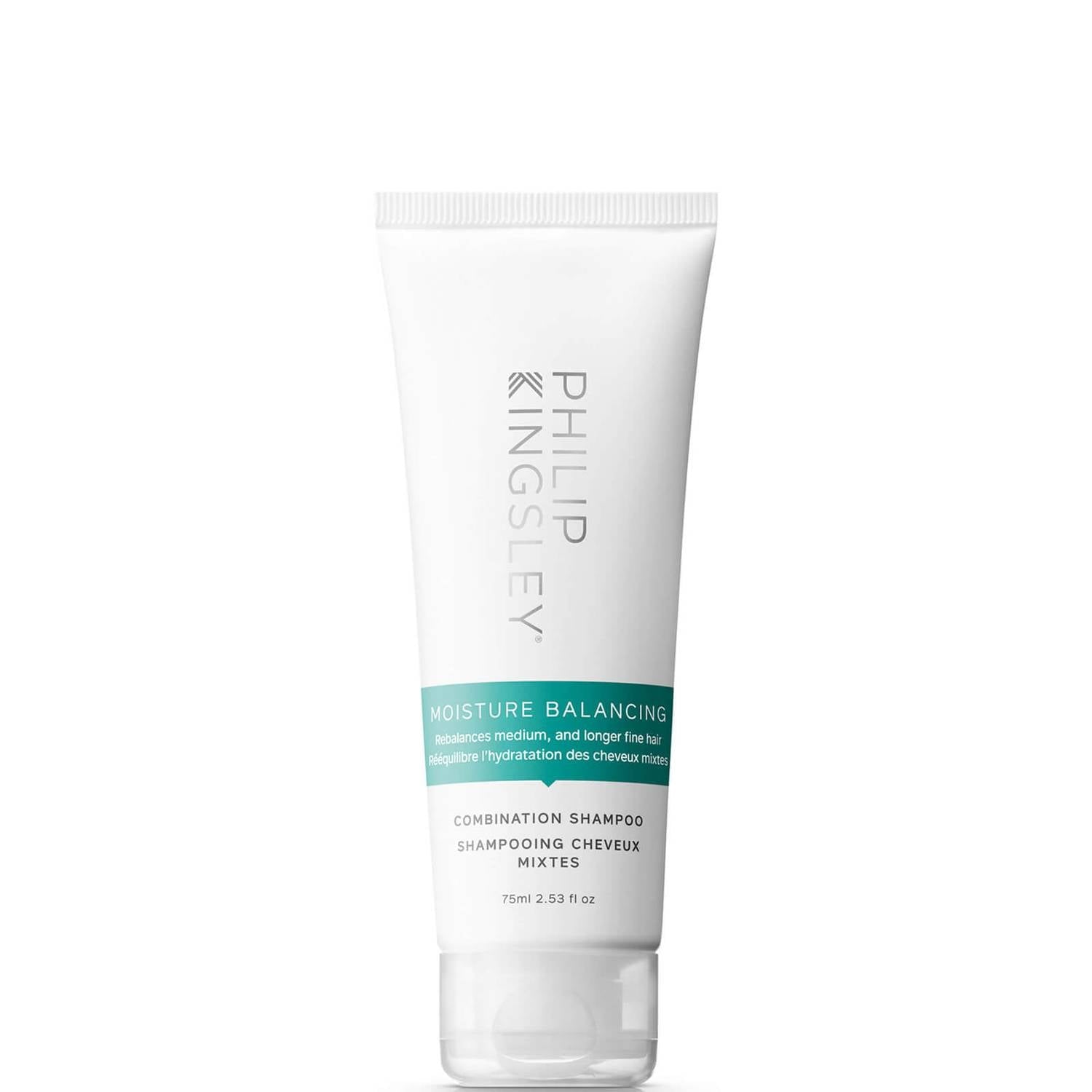 Philip Kingsley, Moisture Balancing, Proteina di grano e antiossidanti, Shampoo per capelli, Per l'idratazione, 75 ml - Cosmova