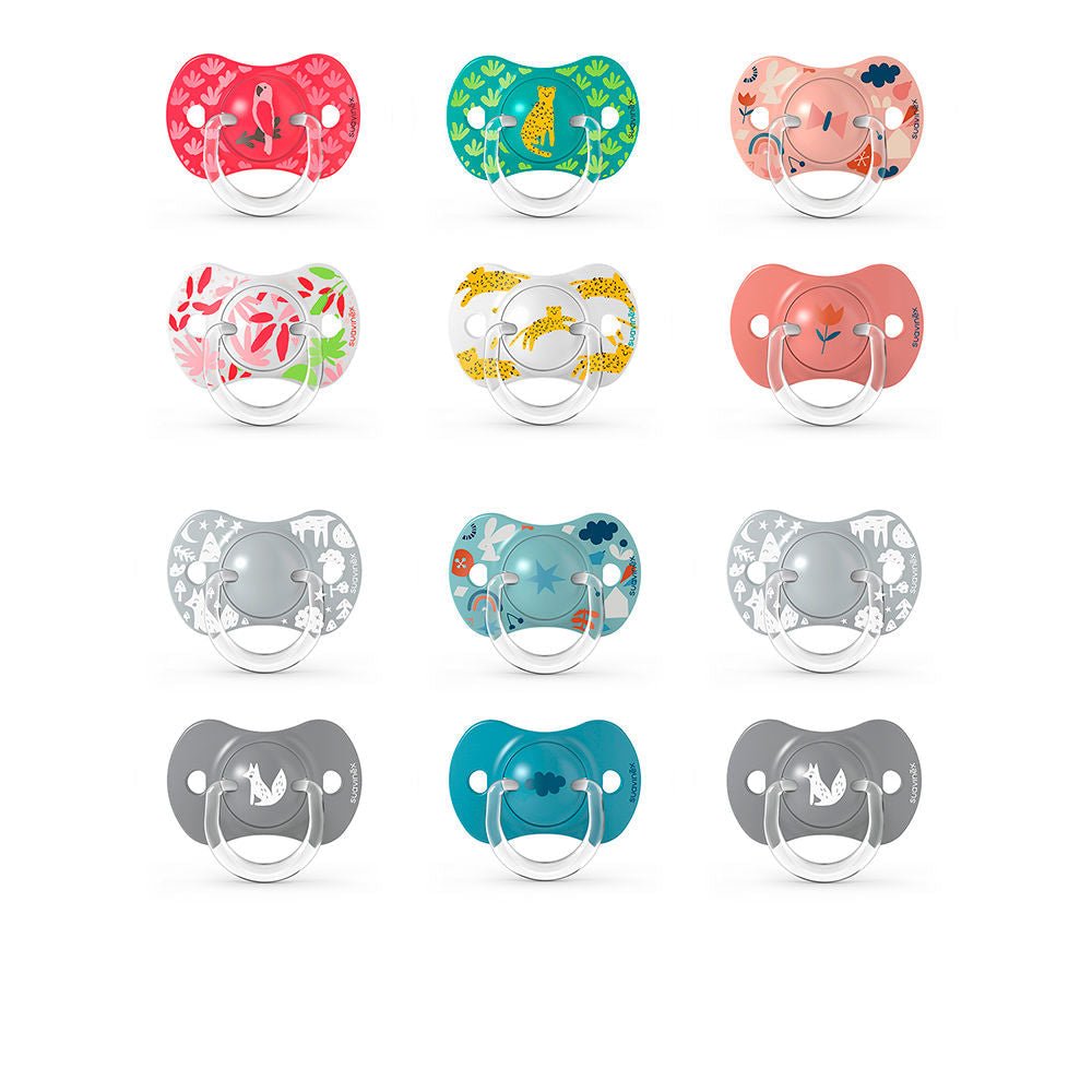 Physiological Silicone Pacifier 6-18 m 2 Units - Cosmova