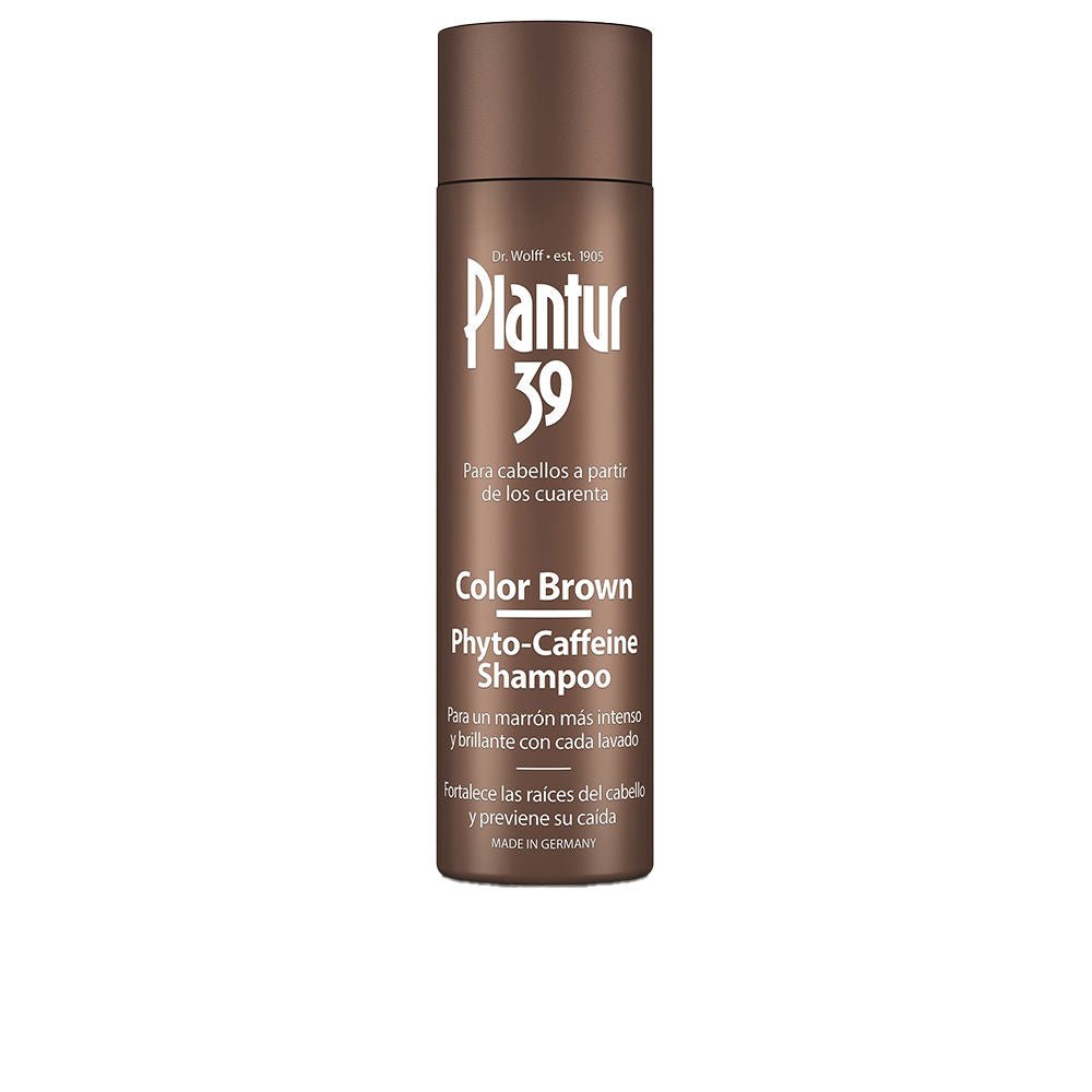 PHYTO-CAFFEINE COLOR BROWN anti-hair loss shampoo for brown hair 250 ml - Cosmova