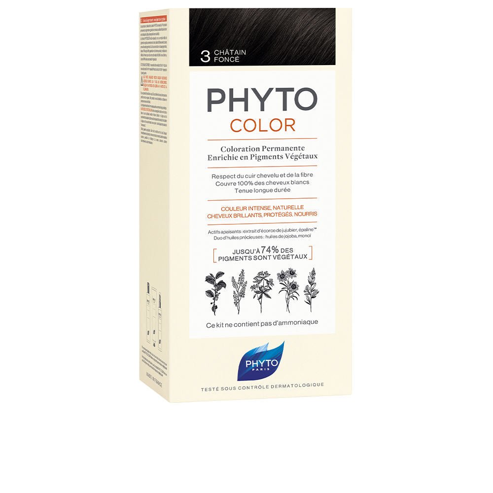 PHYTOCOLOR 3-castaño oscuro 4 u - Cosmova