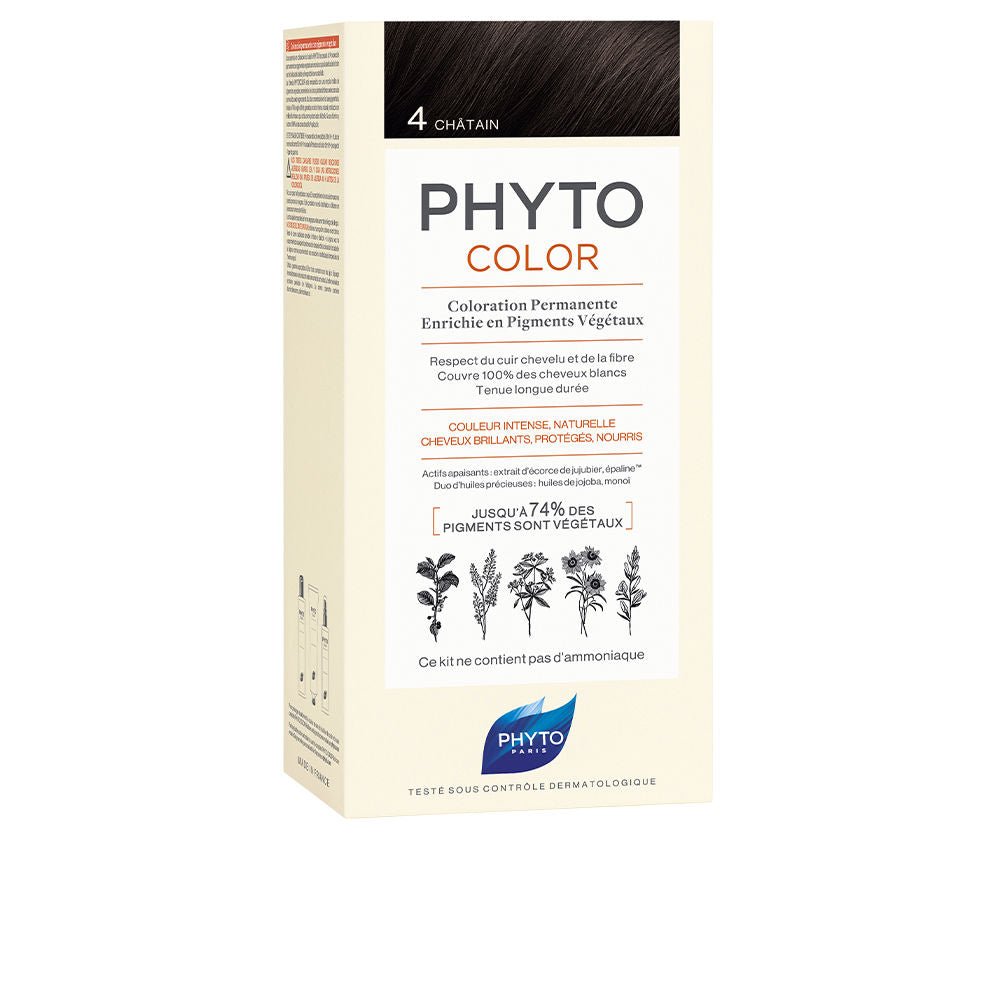 PHYTOCOLOR #4-castaño 4 u-0