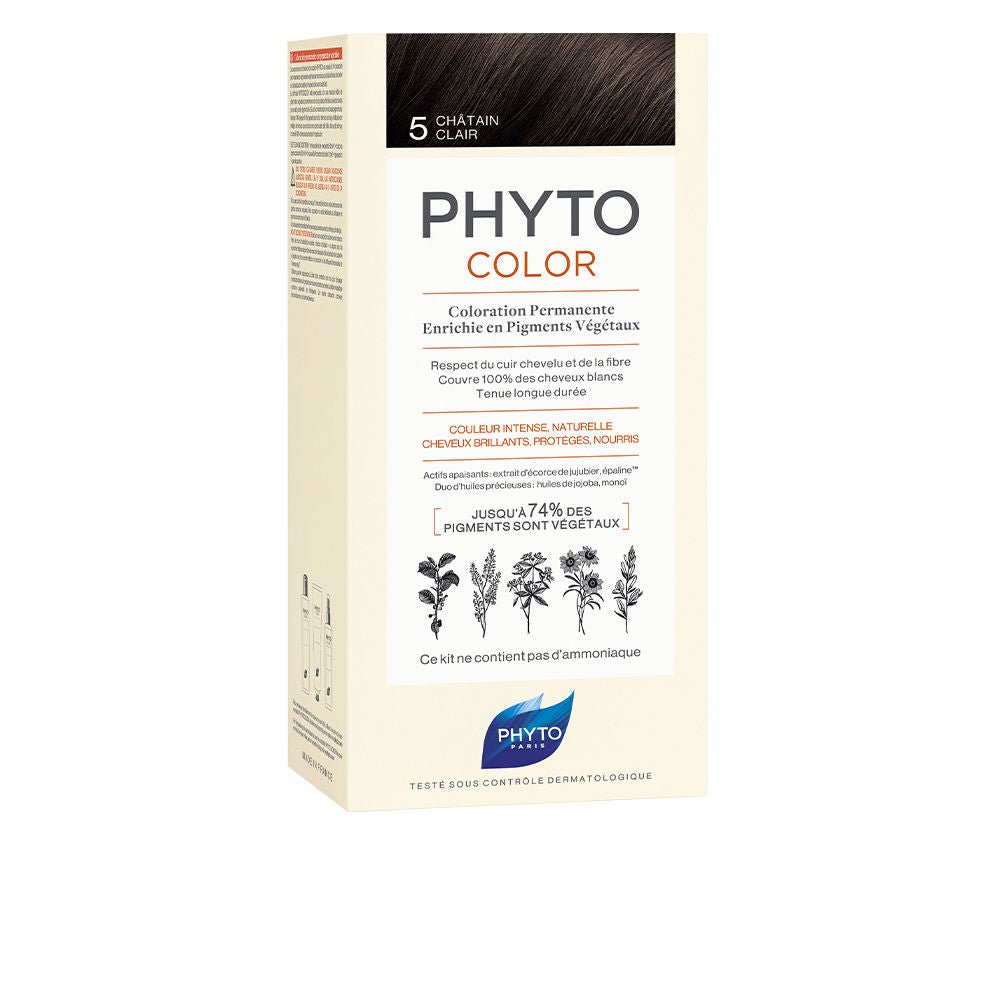 PHYTOCOLOR #5-castaño claro 4 u-0