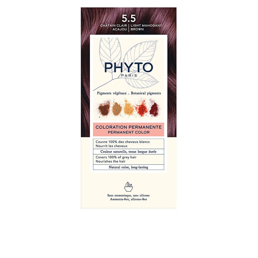 PHYTOCOLOR #5.5-Brun Acajou Clair 4 u-0