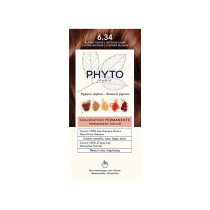 PHYTOCOLOR #6.34 Biondo Scuro Rame 4 u