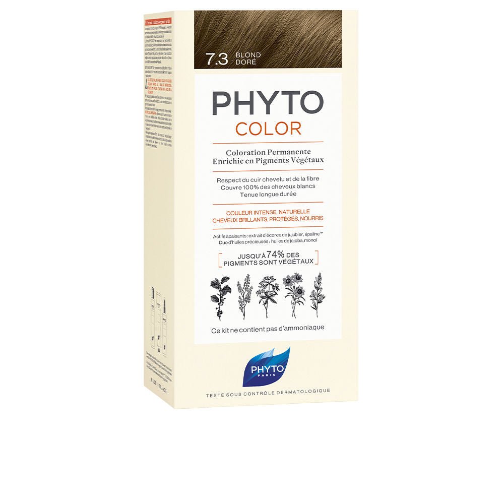 PHYTOCOLOR 7.3-rubio dorado 4 u - Cosmova
