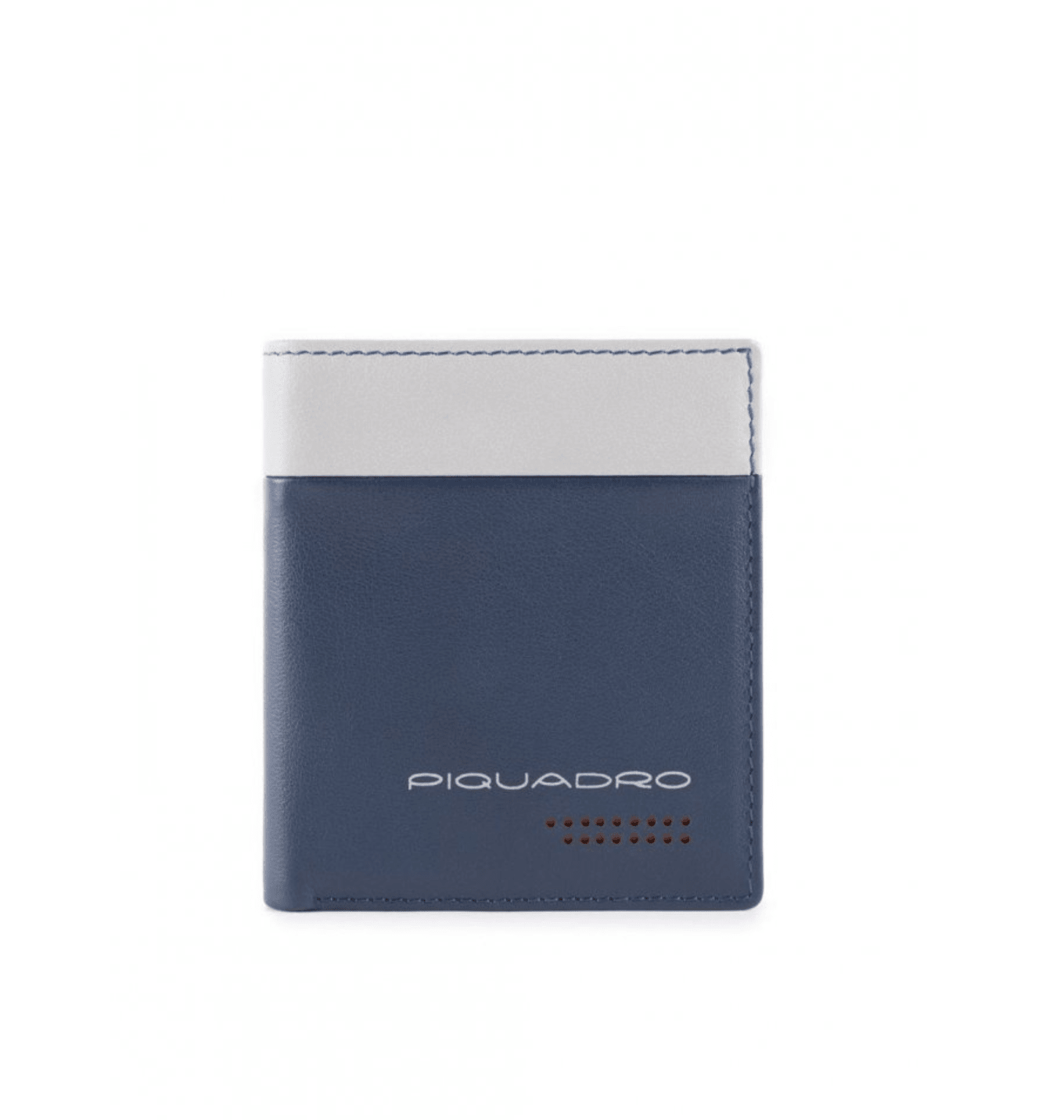 Piquadro, Urban, Portafoglio in pelle, Porta carte di credito, In grigio blu, Per uomini - Cosmova