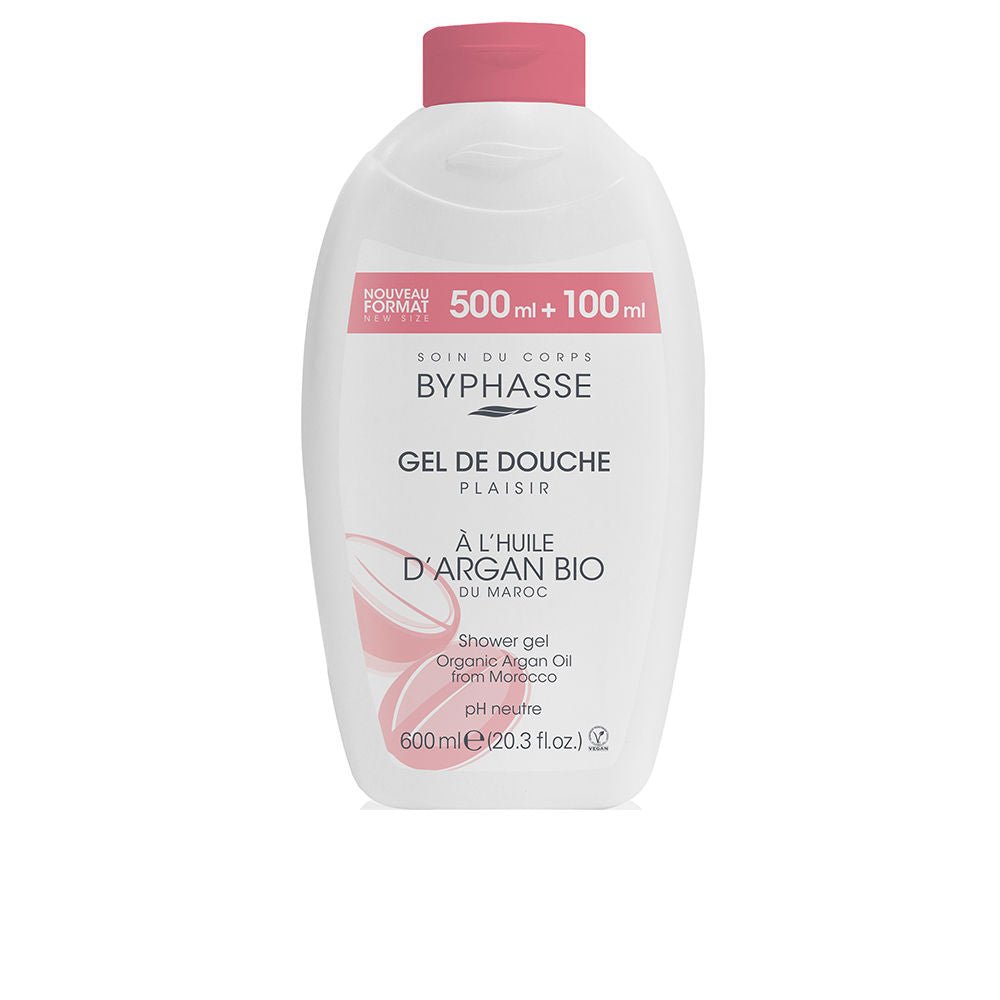 PLAISIR GEL DOUCHE huile d'argan bio 600 ml-0