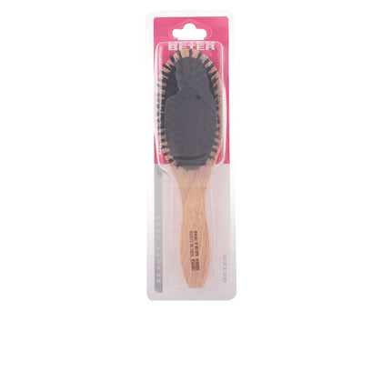 PNEUMATIC BRUSH, mixed bristles, Oak wood handle, 1 unit