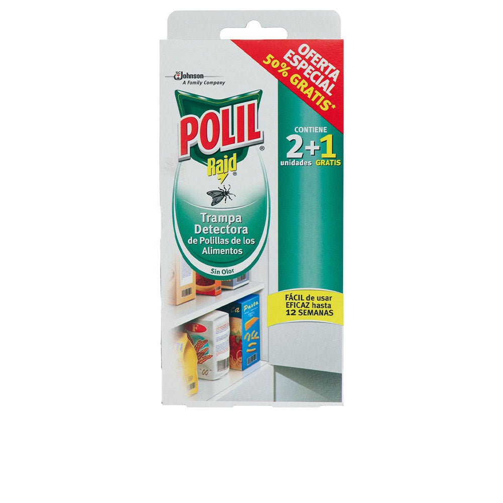 POLIL ALIMENTOS trampa polillas 2 + 1 gratis 3 u - Cosmova