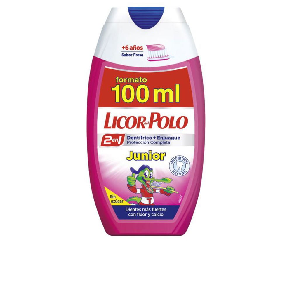 POLO LIQUOR 2IN1 STRAWBERRY gel toothpaste 100 ml - Cosmova