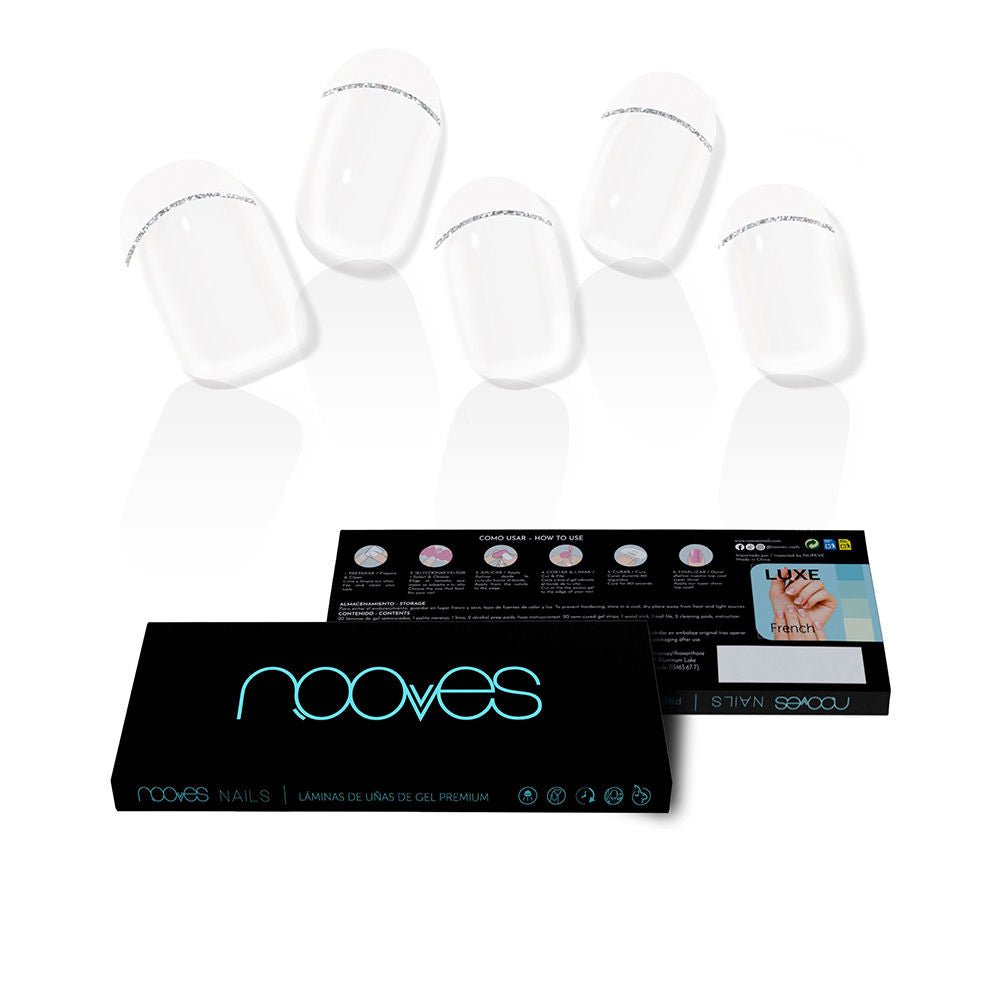 Premium French Luxe GEL NAIL SHEETS 20 units - Cosmova