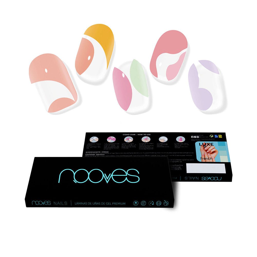 Premium glam paradise GEL NAIL SHEETS 20 units - Cosmova