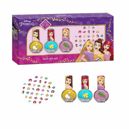PRINCESAS DISNEY SET UÑAS Set 4 Stk