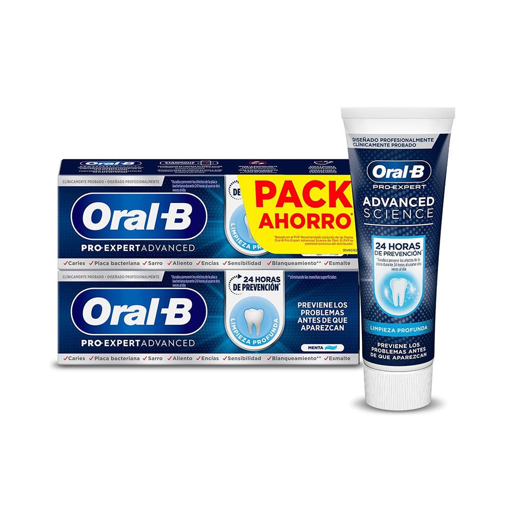 PRO-EXPERT ADVANCED DEEP CLEANING toothpaste 2 x 75 ml - Cosmova