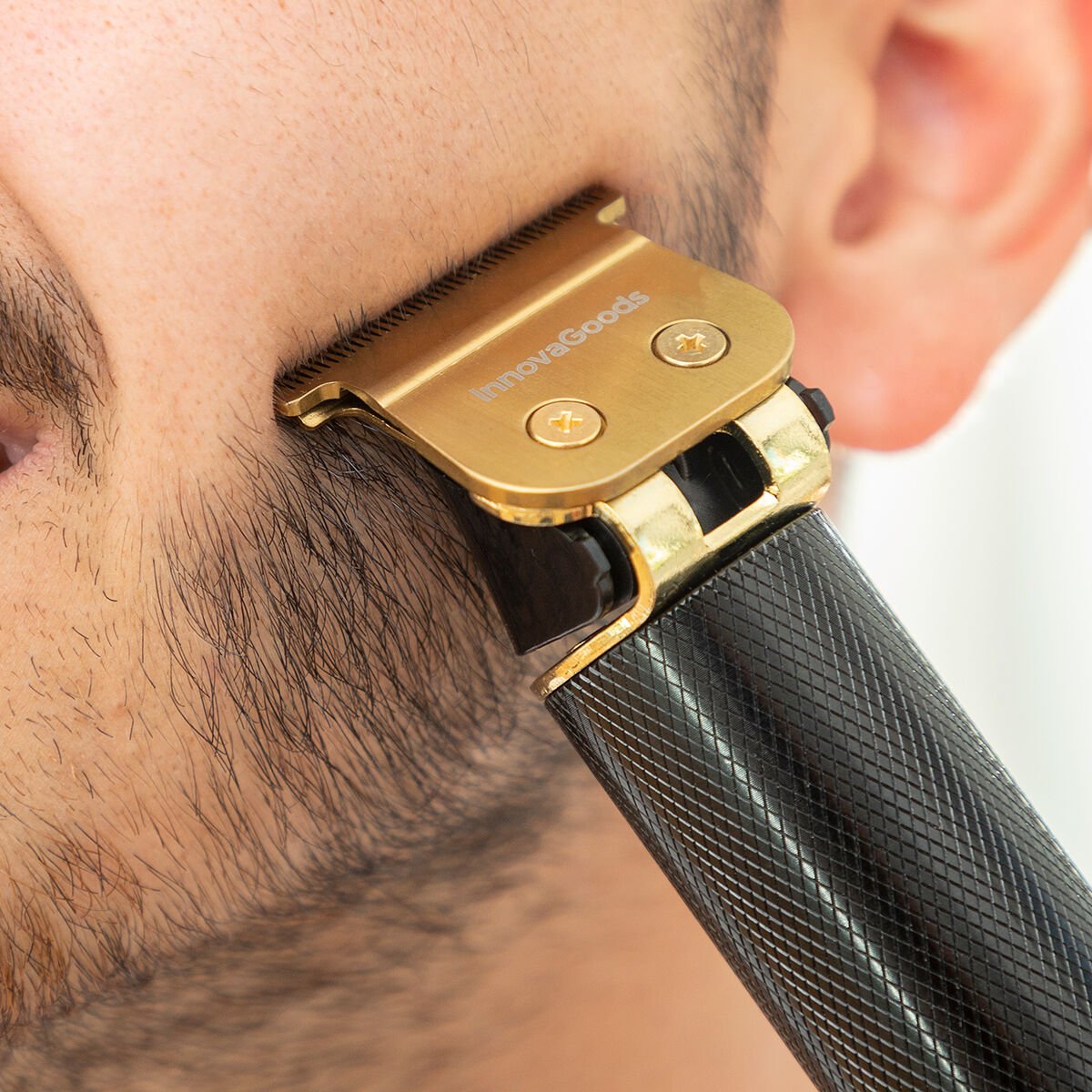 Cortapelos Profesional Recargable con Accesorios Triher InnovaGoods-13