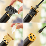 Cortapelos Profesional Recargable con Accesorios Triher InnovaGoods-11