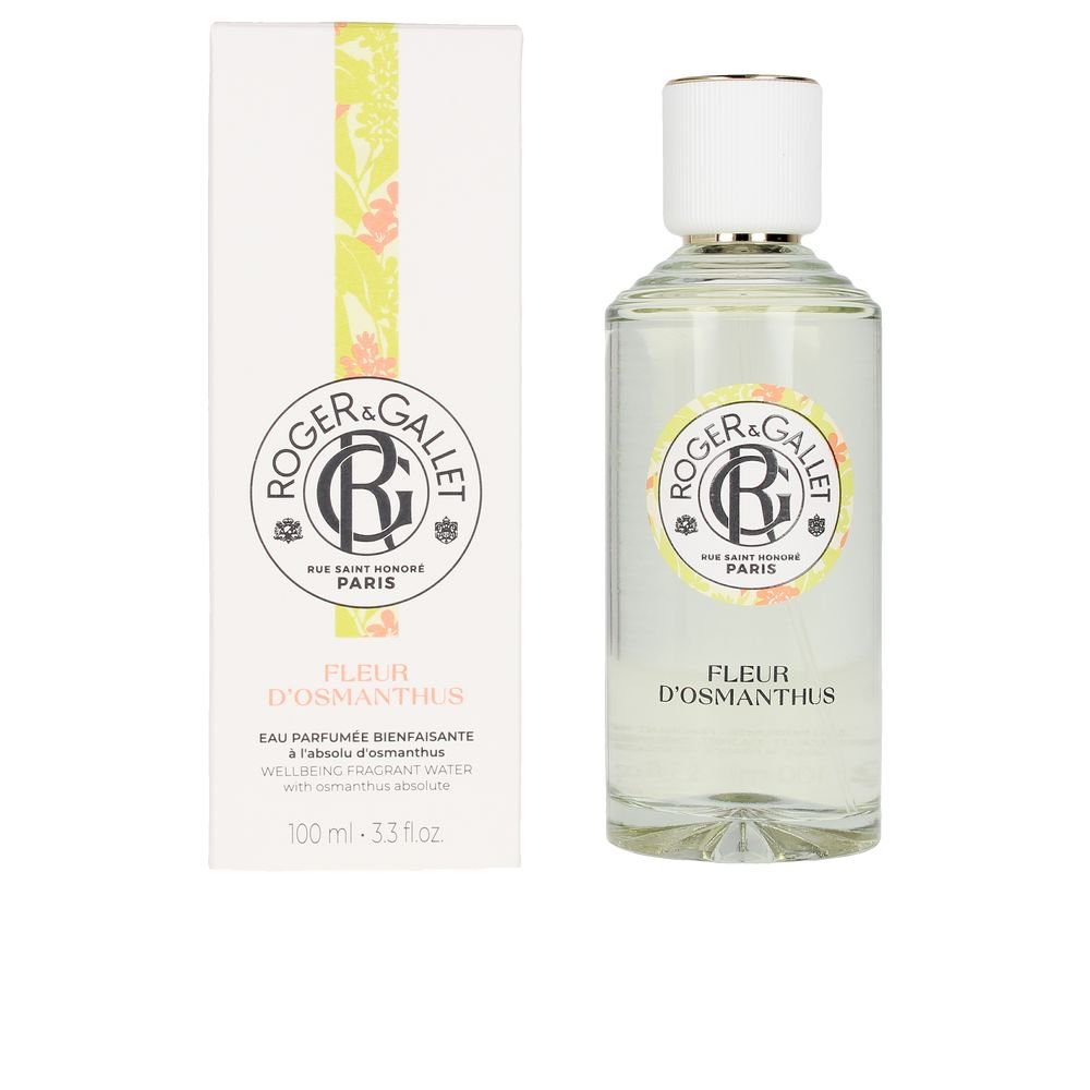 Profumo donna Roger & Gallet FLEUR D'OSMANTHUS wellness scented water 100 ml - Cosmova
