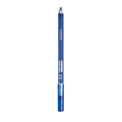 Pupa, Multiplay, Doppia estremità, Ombretto & Matita kajal 2-in-1, 54, Blu indaco, 1.2 g *Tester