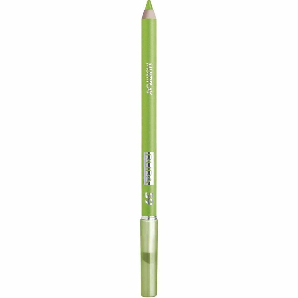 Pupa, Multiplay, Doppia estremità, Ombretto & Matita kajal 2-in-1, 57, Blu petrolio, 1.2 g *Tester - Cosmova