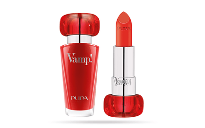 Pupa, Vamp!, Senza parabeni, Volume, Rossetto cremoso, 306, Arancione eccezionale, 3,5 g