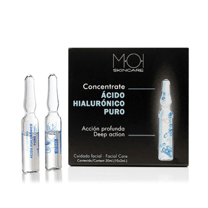 Ampoules visage ACIDE HYALURONIQUE PUR 10 x 2 ml