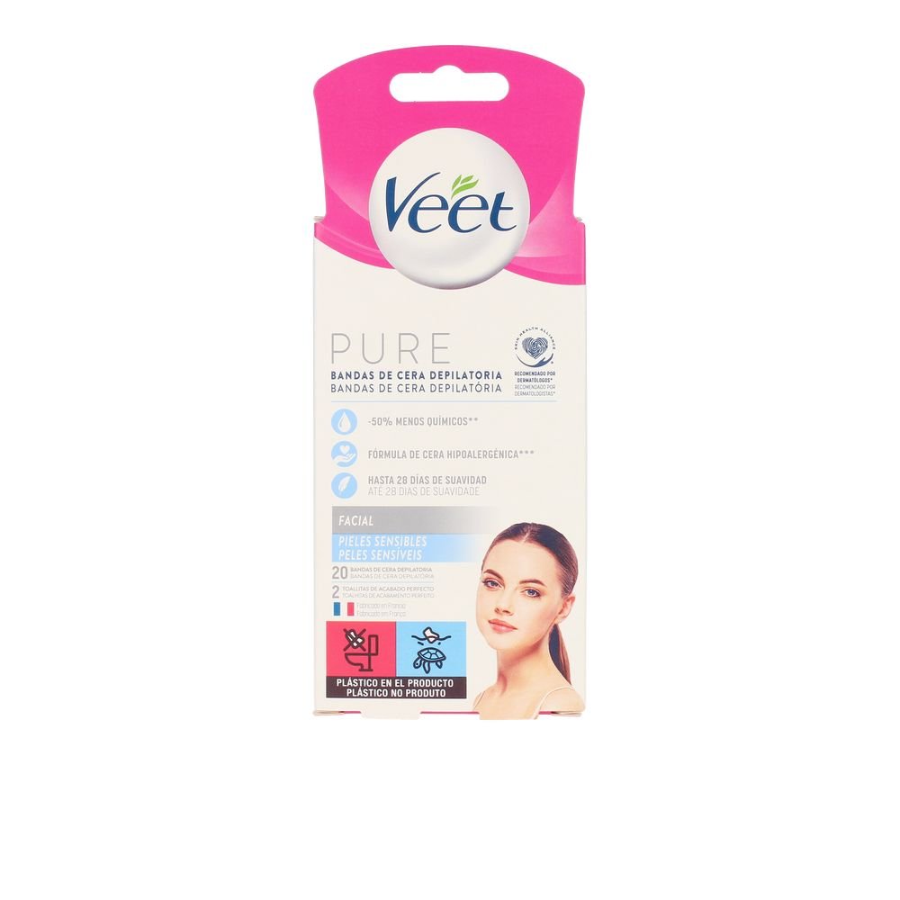 PURE WAX STRIPS for sensitive skin 20 units - Cosmova