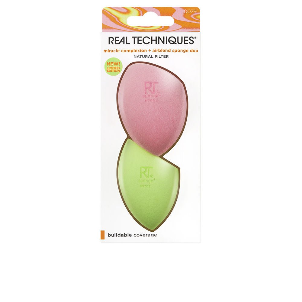 Real Techniques MIRACLE COMPLEXION + esponja AIRBLEND dúo edición limitada 2 u - immagine 1