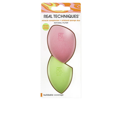 Real Techniques MIRACLE COMPLEXION + esponja AIRBLEND dúo edición limitada 2 u