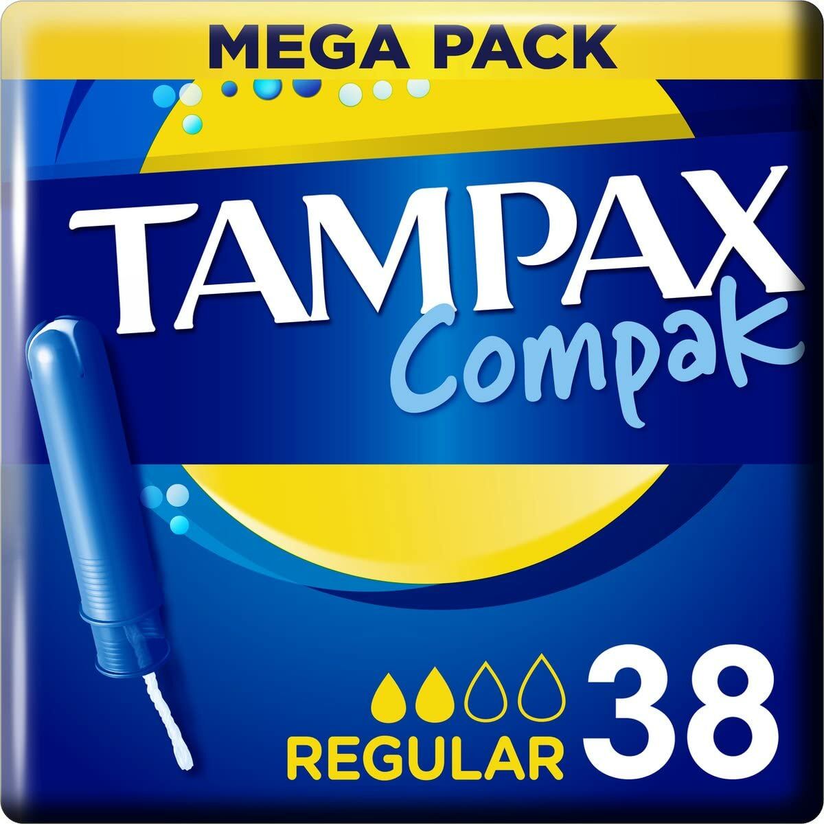 Tampons réguliers Tampax Compak 38 unidades-0