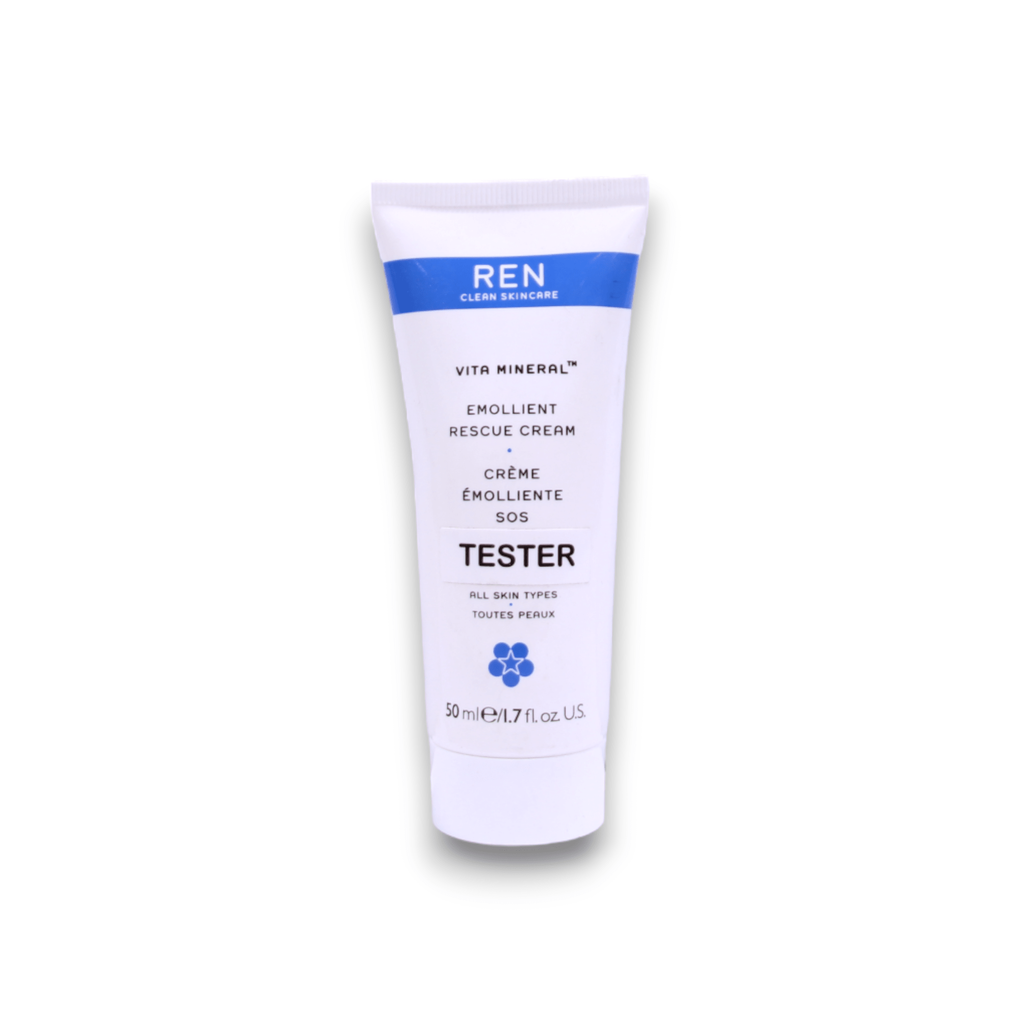 Ren, Vita Mineral SOS, Idratante, Panna, 50 ml *Tester - Cosmova