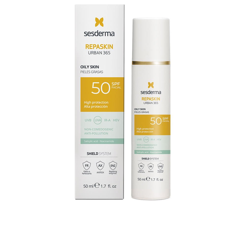 REPASKIN URBAN 365 photoprotector for oily skin SPF50 50 ml - Cosmova