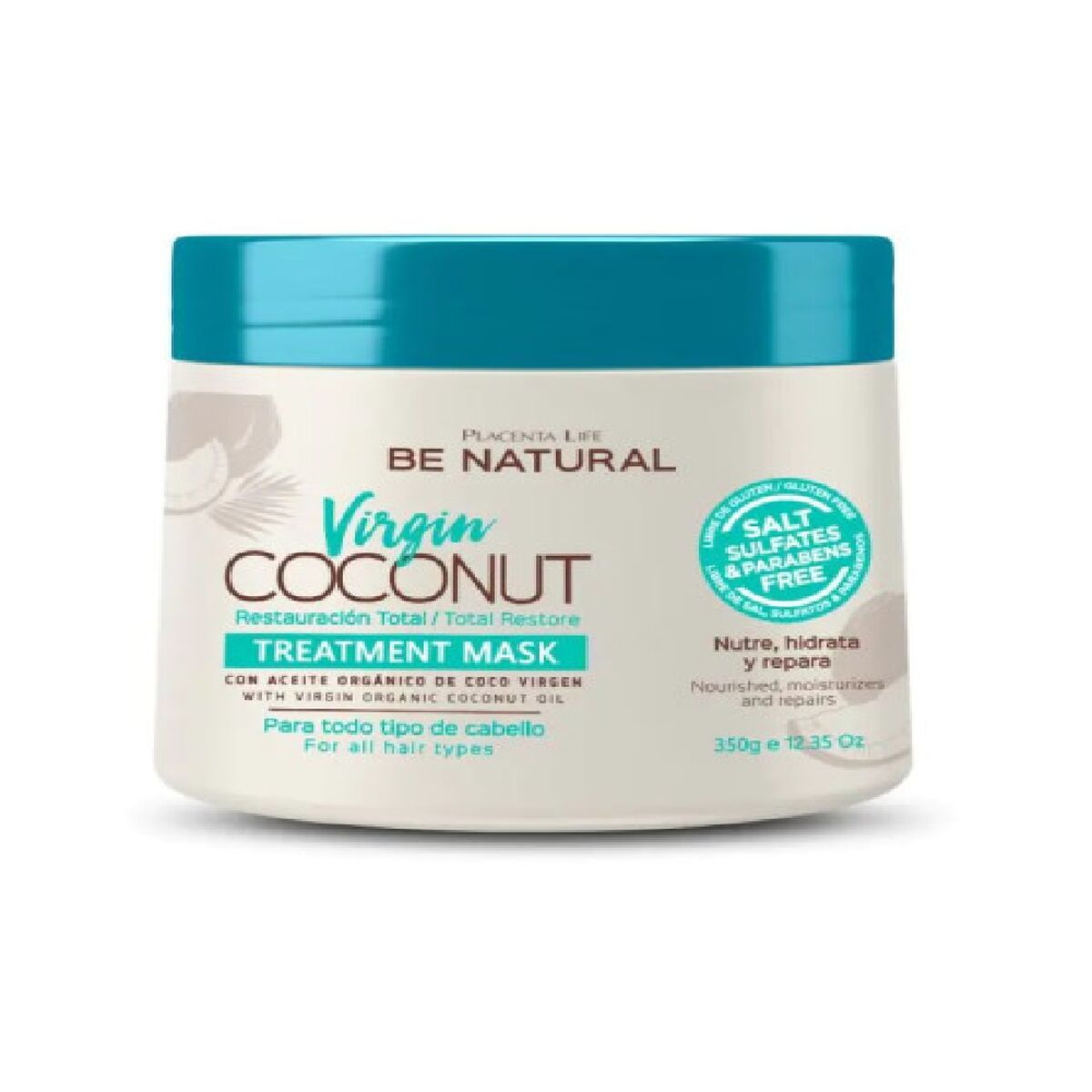 Maschera riparatrice per capelli Be Natural-0