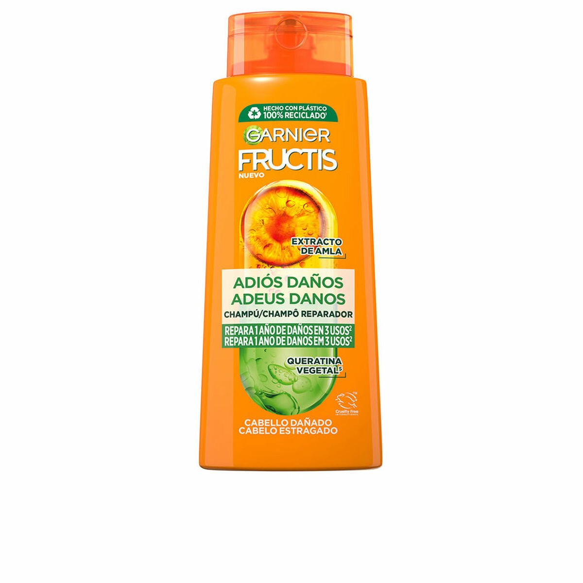 Restorative Shampoo Garnier Fructis Adiós Daños 690 ml - Cosmova
