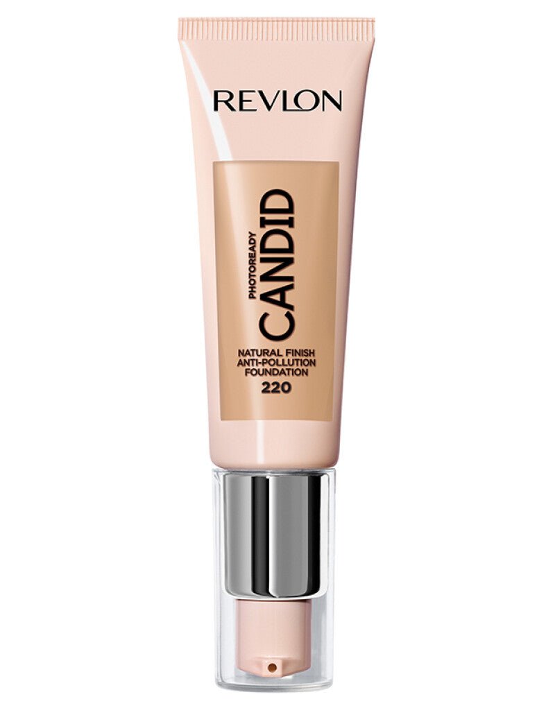 Revlon, Candid, Antinquinamento, Fondotinta liquido, 220, Beige sabbia, 22 ml - Cosmova