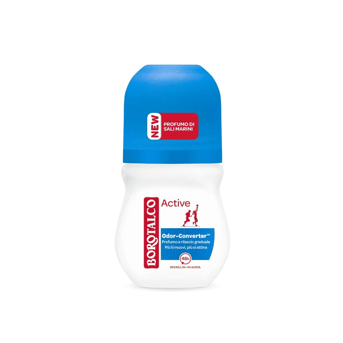 Deodorante Roll-On Borotalco Active Blu 50 ml-0