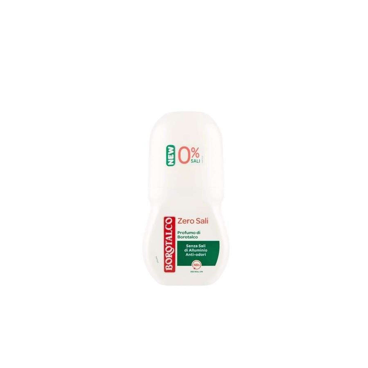 Deodorante Roll-On Borotalco Zero Sali 50 ml-0