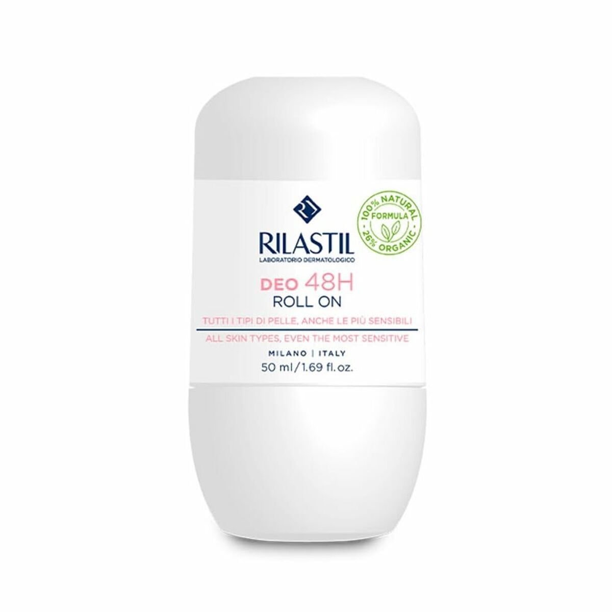 Roll-On Deodorant Rilastil DEODERMIAL 50 ml-0