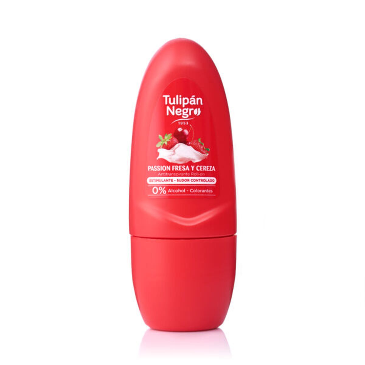 Deodorant Roll-On Tulipán Negro Passion Fresa y Cereza 50 ml-0