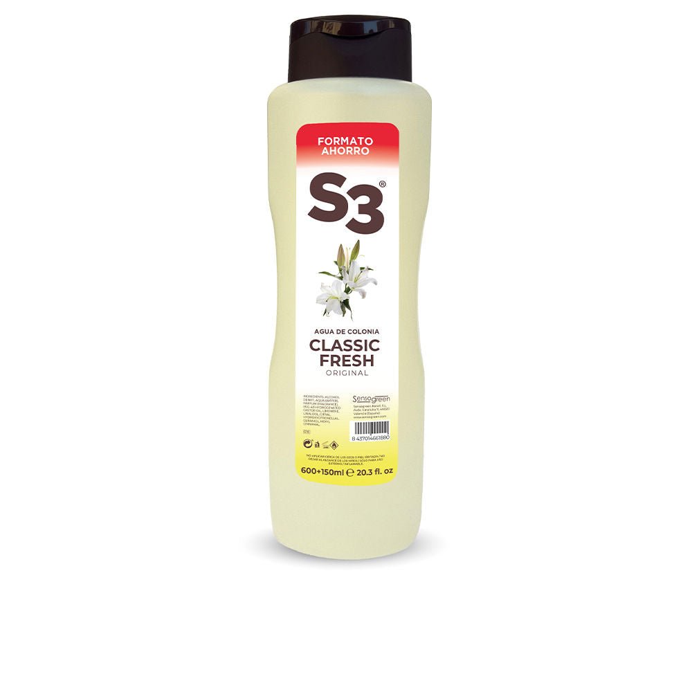 S-3 CLASSIC FRESH colonia 750 ml - Cosmova