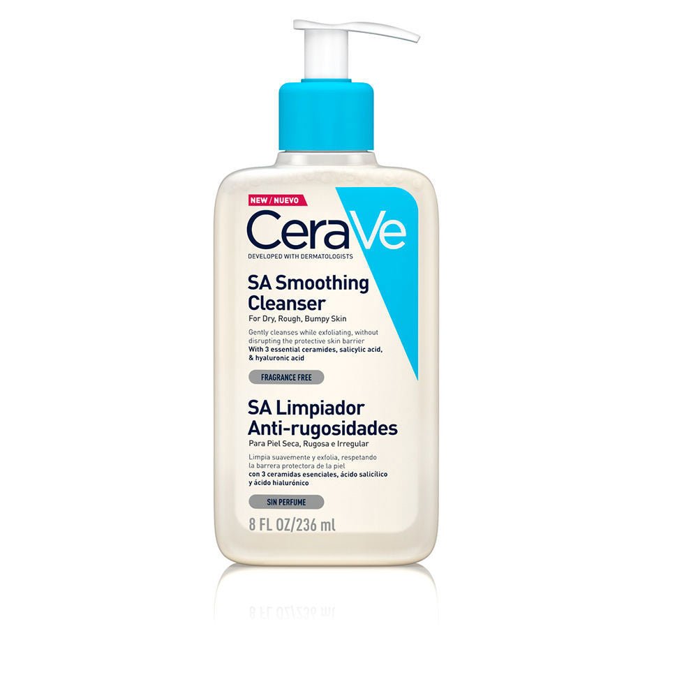 SA SMOOTHING CLEANSER for dry, rough, bumpy skin 236 ml - Cosmova