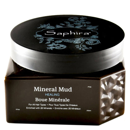 Saphira, Mineralschlamm, Maschera crema trattamento capelli, Per brillare, 250 ml