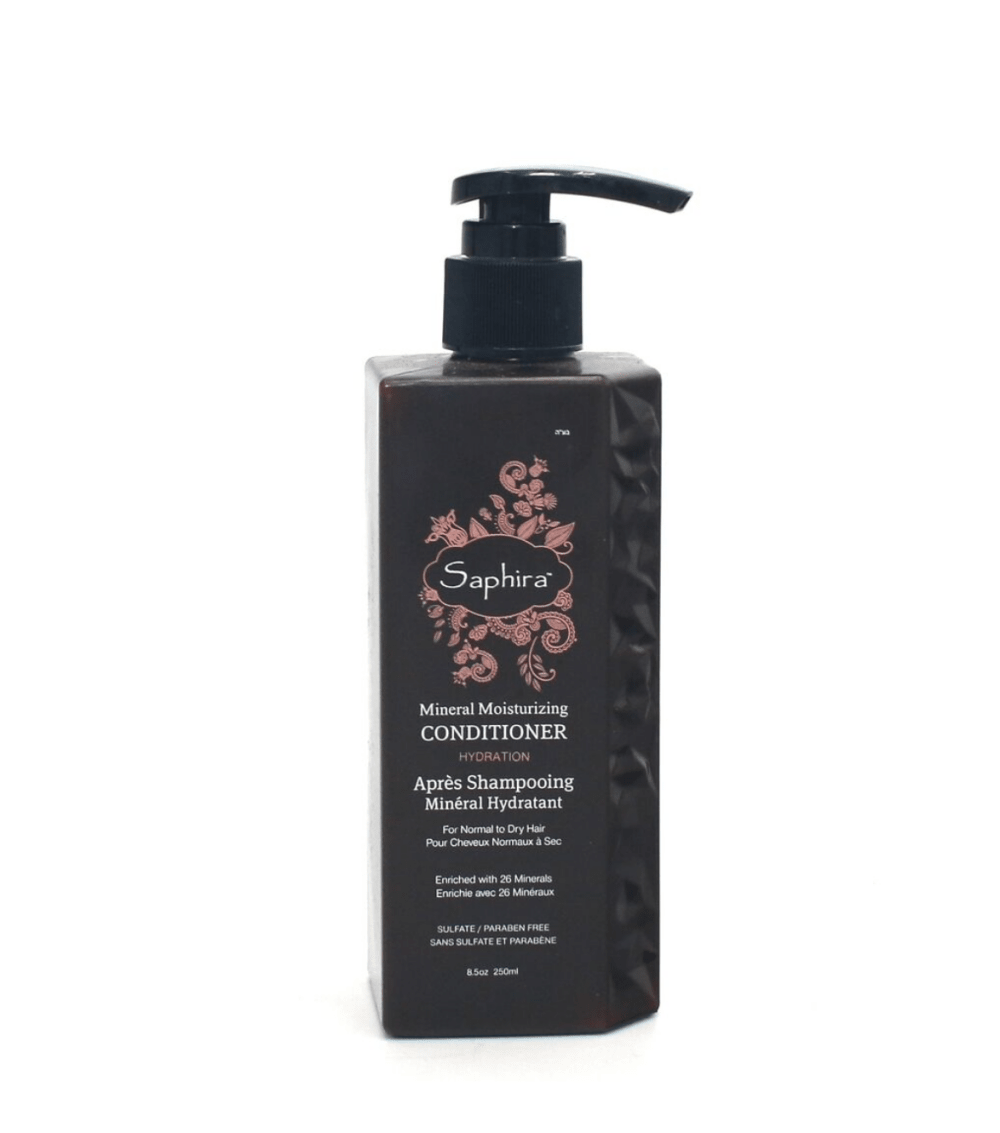 Saphira, Mineral, Senza solfati, Balsamo per capelli, Per idratare, 250 ml - Cosmova