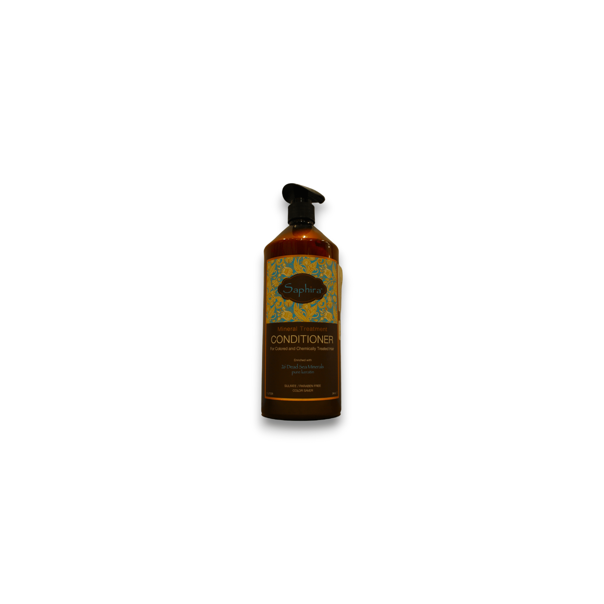 Saphira, Mineral Treatment, Balsamo per capelli, Umidità e volume, 1000 ml - Cosmova