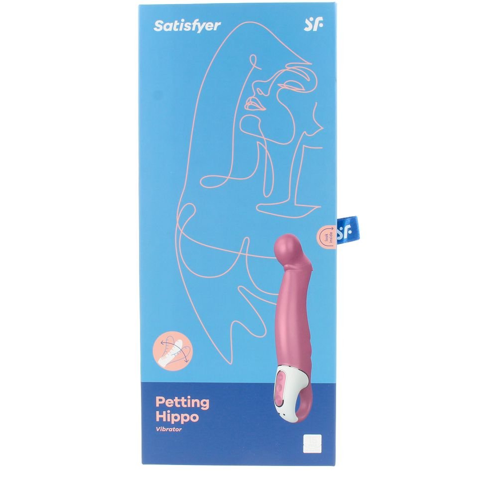 SATISFYER PETTING HIPPO vibrador #rosa 1u-0