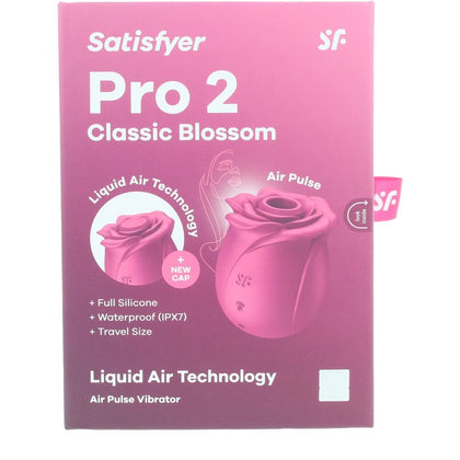 SATISFYER PRO 2 stimulateur d'ondes rose classique 1 unité