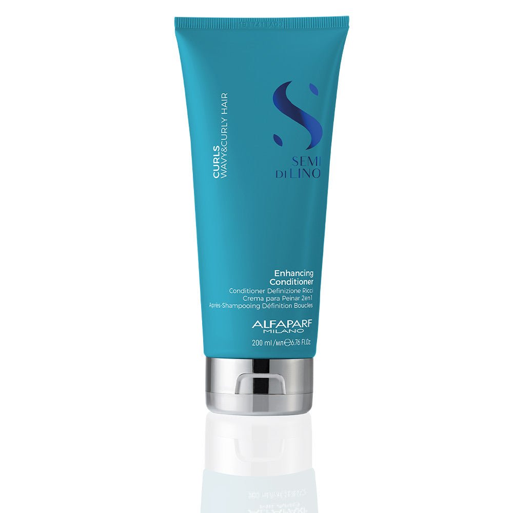 SEMI DI LINO CURLS enhancing conditioner 200 ml - Cosmova