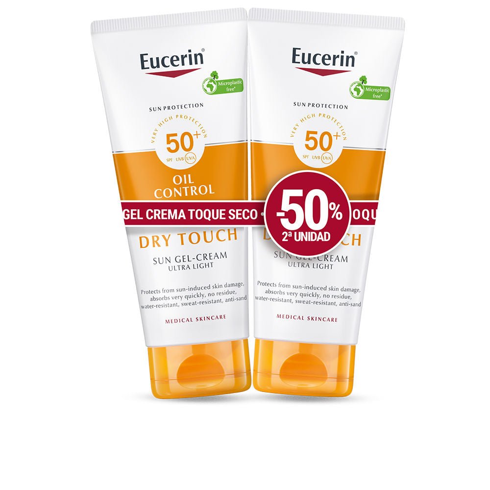 SENSITIVE PROTECT dry touch gel cream SPF50+ promo 2 x 200 ml - Cosmova
