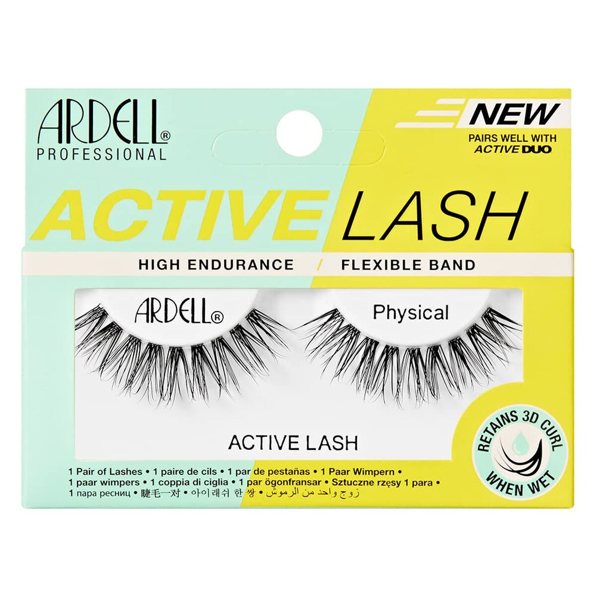 Set de pestañas postizas Ardell Active Lashes Physical-0