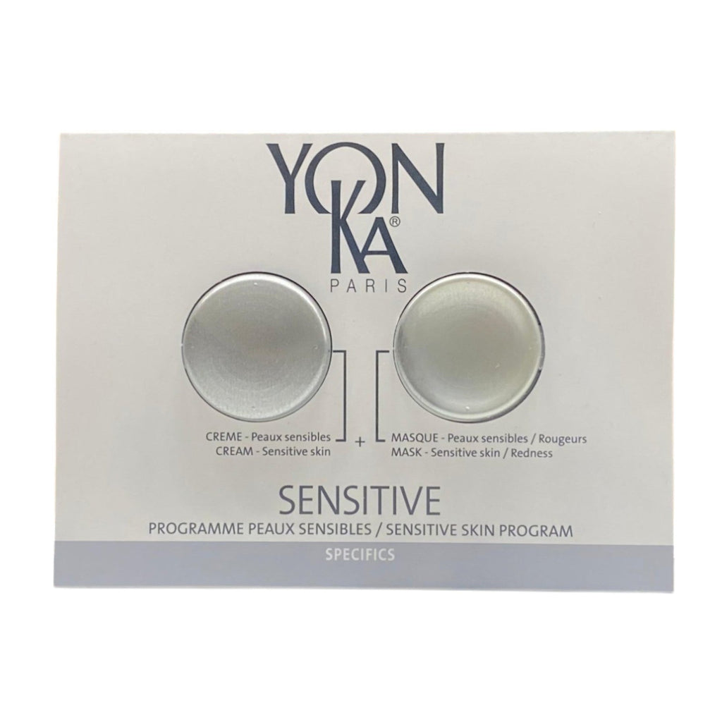 Set YonKa: Sensitive Specifics, Cream Mask, For Face, 2 ml *Sample + Sensitive Specifics, Cream, For Face, 1 ml *Sample - Cosmova
